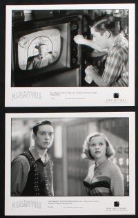 2g729 PLEASANTVILLE presskit w/ 18 stills '98 Tobey Maguire, Reese Witherspoon, Don Knotts!
