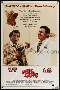 2h487 IN-LAWS 1sh '79 classic Peter Falk & Alan Arkin screwball comedy!