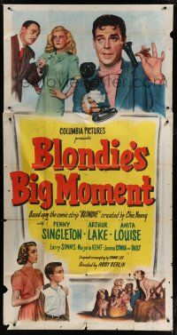 2j652 BLONDIE'S BIG MOMENT 3sh '47 Penny Singleton w/Arthur Lake as Dagwood & Anita Louise!