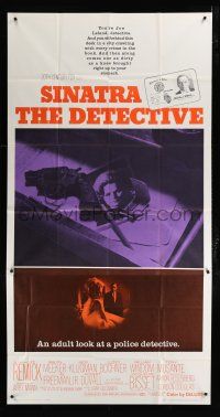 2j701 DETECTIVE 3sh '68 Frank Sinatra as gritty New York City cop, an adult look at police!