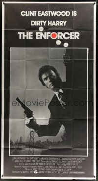 2j713 ENFORCER 3sh '76 photo of Clint Eastwood as Dirty Harry by Bill Gold!