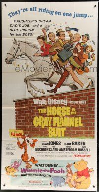 2j783 HORSE IN THE GRAY FLANNEL SUIT/WINNIE THE POOH 3sh '69 Walt Disney double-bill!