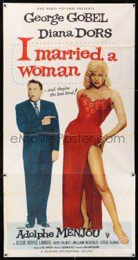 2j788 I MARRIED A WOMAN 3sh '58 full-length sexiest Diana Dors & George Gobel, she's the best kind!