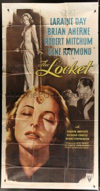 2j829 LOCKET 3sh '46 great close-up artwork of Laraine Day, Brian Aherne, film noir!