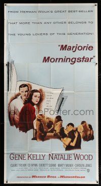 2j843 MARJORIE MORNINGSTAR 3sh '58 Gene Kelly, Natalie Wood, from Herman Wouk's novel!