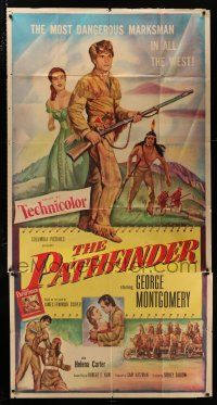2j873 PATHFINDER 3sh '52 George Montgomery was the most dangerous marksman in all the West!