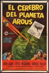 2j401 BRAIN FROM PLANET AROUS Argentinean '57 his power made him most feared man in the universe!