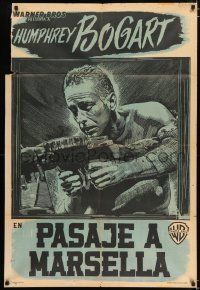 2j521 PASSAGE TO MARSEILLE Argentinean R50s Humphrey Bogart escapes Devil's Island to fight Nazis!