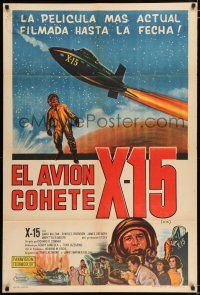 2j611 X-15 Argentinean '61 astronaut Charles Bronson, actually filmed in space!