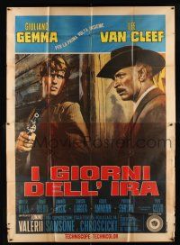 2j023 DAY OF ANGER Italian 2p '67 I giorni dell'ira, Lee Van Cleef, Gemme, spaghetti western!