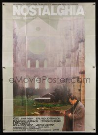 2j068 NOSTALGHIA Italian 2p '83 Andrei Tarkovsky's Nostalgia starring Oleg Yankovsky!