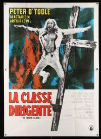 2j078 RULING CLASS Italian 2p '73 crazy Peter O'Toole thinks he is Jesus, directed by Peter Medak