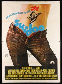 2j080 SKIDOO Italian 2p '69 Otto Preminger, drug comedy, sexy image of girl with pants unbuttoned!