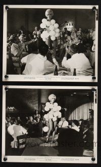 2k991 STRIPPER 2 8x10 stills '63 sexy Joanne Woodward dancing on table covered in balloons!