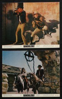 2k128 BANDOLERO 5 color 8x10 stills '68 Dean Martin, James Stewart, sexy Raquel Welch!