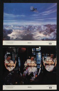 2k053 BRAZIL 8 8x10 mini LCs '85 Jonathan Pryce, Robert De Niro, directed by Terry Gilliam!