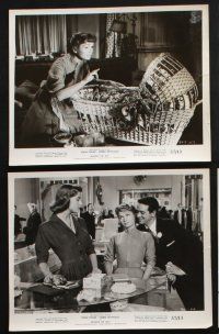 2k503 BUNDLE OF JOY 8 8x10 stills '57 great images of Debbie Reynolds w/Eddie Fisher & baby!
