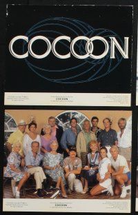 2k061 COCOON 8 8x10 mini LCs '85 Ron Howard classic, Don Ameche, Wilford Brimley, Tahnee Welch