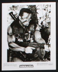 2k606 COMMANDO 7 8x10 stills '85 Arnold Schwarzenegger, 13 year-old Alyssa Milano!