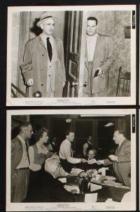 2k682 DEADLINE-U.S.A. 6 8x10 stills '52 images of Ethel Barrymore, Paul Stewart, Joyce Mackenzie!