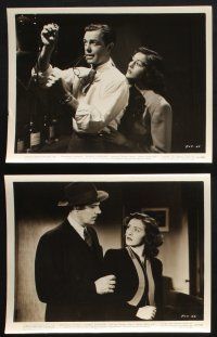 2k346 DOUBLE EXPOSURE 12 8x10 stills '44 Chester Morris & Nancy Kelly, cool film noir!