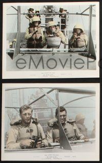 2k036 ENEMY BELOW 10 color 8x10 stills '58 Mitchum & Jurgens in the amazing saga of the U.S. Navy!