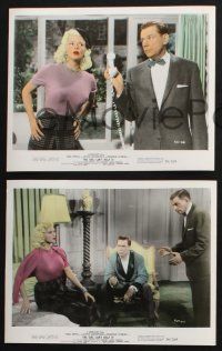 2k158 GIRL CAN'T HELP IT 3 color 8x10 stills '56 great images of sexy Jayne Mansfield & Tom Ewell!
