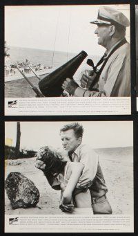 2k701 IN HARM'S WAY 6 8x9.25 stills '65 John Wayne, Kirk Douglas, directed by Otto Preminger!