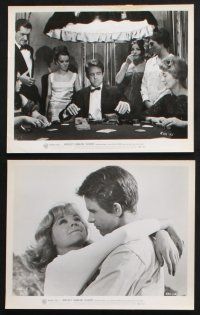 2k704 KALEIDOSCOPE 6 8x10 stills '66 Warren Beatty, Susannah York, international gambling!