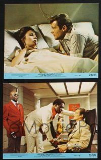 2k123 LIVE & LET DIE 6 8x10 mini LCs '73 Roger Moore as Ian Fleming's James Bond, Jane Seymour
