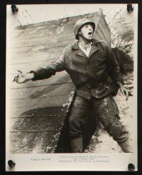 2k542 LONGEST DAY 8 8x10 stills '62 Zanuck's World War II D-Day movie, Robert Mitchum, Henry Fonda!