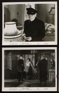 2k788 LUCKY NICK CAIN 5 8x10 stills '51 cool images of George Raft English film noir!