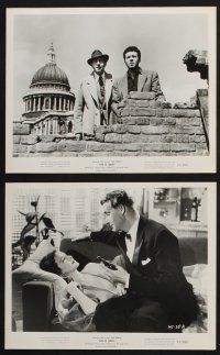 2k262 MAN IN HIDING 16 8x10 stills '53 sexy Lois Maxwell, Paul Henreid, cool English film noir!