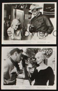 2k930 MISFITS 3 8x10 stills '61 all with sexy Marilyn Monroe + Clark Gable, Clift & Eli Wallach!