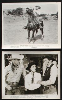 2k476 PHANTOM STALLION 9 8x10 stills '54 Arizona Cowboy Rex Allen & Koko the Miracle Horse!