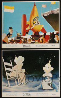 2k151 PINOCCHIO IN OUTER SPACE 4 color 8x10 stills '65 sci-fi cartoon images, new worlds of wonder