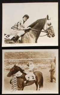 2k390 RACING LUCK 11 8x10 stills '48 Gloria Henry, David Bruce, cool horse racing images!