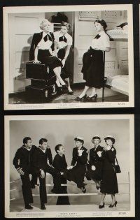 2k481 SKIRTS AHOY 9 8x10 stills '52 sexy sailor Esther Williams, Joan Evans & Vivian Blaine, candid