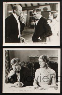 2k802 SO THIS IS LONDON 5 8x10 stills '30 Will Rogers & super young Maureen O'Sullivan in England!