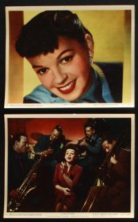 2k019 STAR IS BORN 12 color 8x10 stills '54 James Mason, Judy Garland, Bickford, classic!