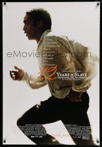 2m032 12 YEARS A SLAVE style A advance DS 1sh '13 Steve McQueen, Chiwetel Ejiofor on the run!