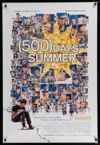 2m041 500 DAYS OF SUMMER advance DS 1sh '09 Joseph Gordon-Levitt, sexy Zooey Deschanel!