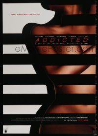 2m045 ADDICTED advance DS 1sh '14 Sharon Leal, Boris Kodjoe, sexy image!