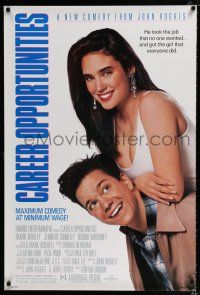 2m141 CAREER OPPORTUNITIES DS 1sh '91 Bryan Gordon directed, Frank Whaley & sexy Jennifer Connely!