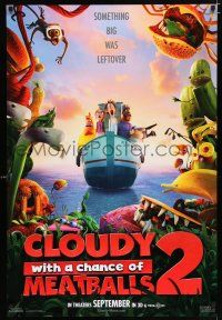 2m168 CLOUDY WITH A CHANCE OF MEATBALLS 2 teaser 1sh '13 something big was leftover!