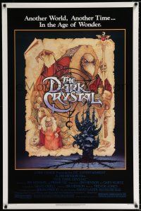 2m188 DARK CRYSTAL 1sh '82 Jim Henson & Frank Oz, Richard Amsel fantasy art!