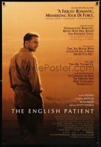 2m235 ENGLISH PATIENT DS 1sh '96 Ralph Fiennes, Juliette Binoche, Best Picture winner!