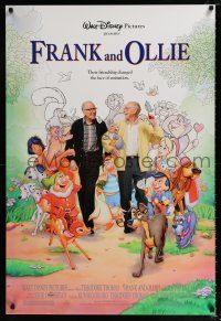 2m274 FRANK & OLLIE DS 1sh '95 Walt Disney animators Frank Thomas & Oliver Johnston!