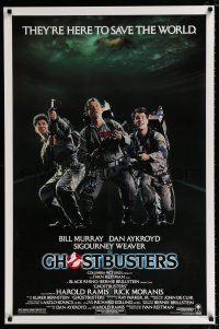 2m292 GHOSTBUSTERS 1sh '84 Bill Murray, Aykroyd & Harold Ramis are here to save the world!