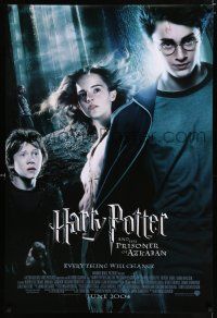 2m337 HARRY POTTER & THE PRISONER OF AZKABAN forest int'l advance DS 1sh '04 Emma Watson!